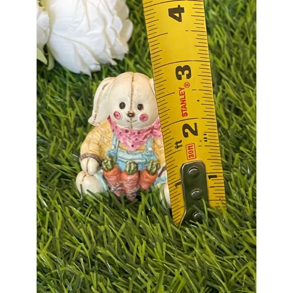 Vintage Retro Resin Boy Easter Bunny Rabbit - Picture 6 of 7